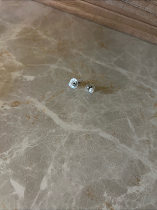 Jewelry - Pearl Stud Earrings - Silver-tone Backs